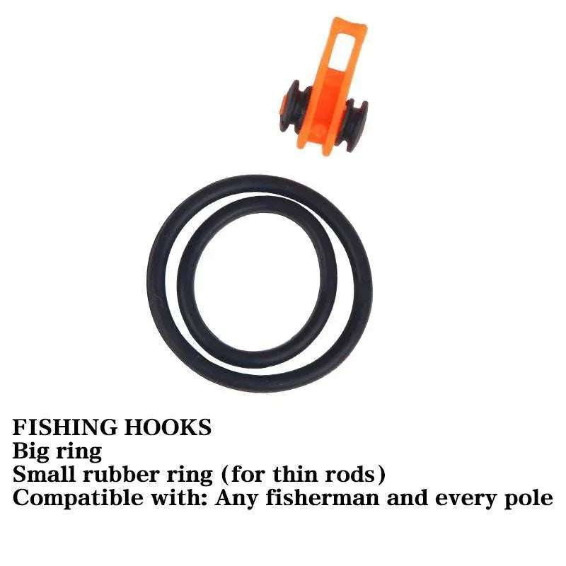 Fishing Rod Plastic Bait Hangers