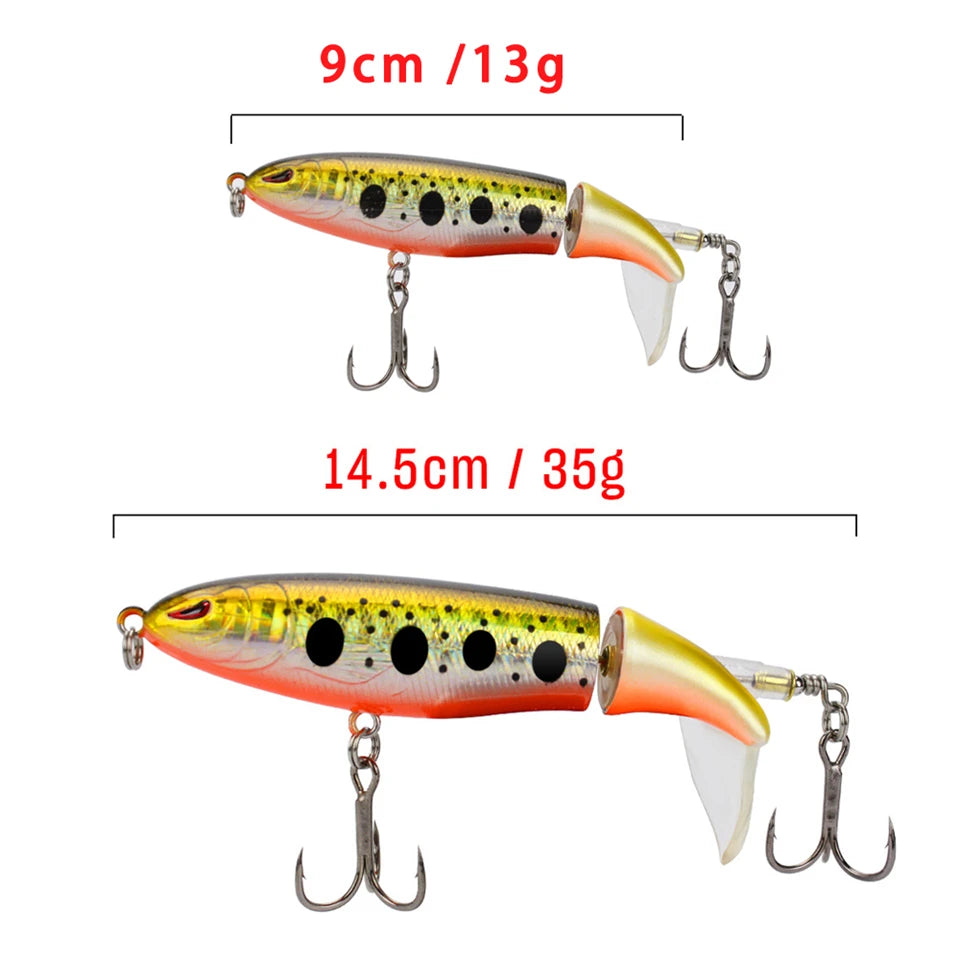 Whopper Plopper Topwater Fishing Lure 13g 15g 36g Floating Lure