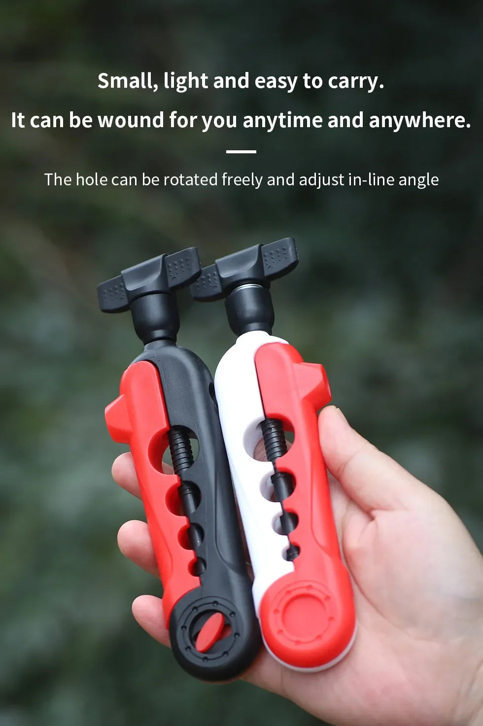 One-Hand Fishing line spooler